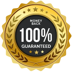 100 percent money back guarantee